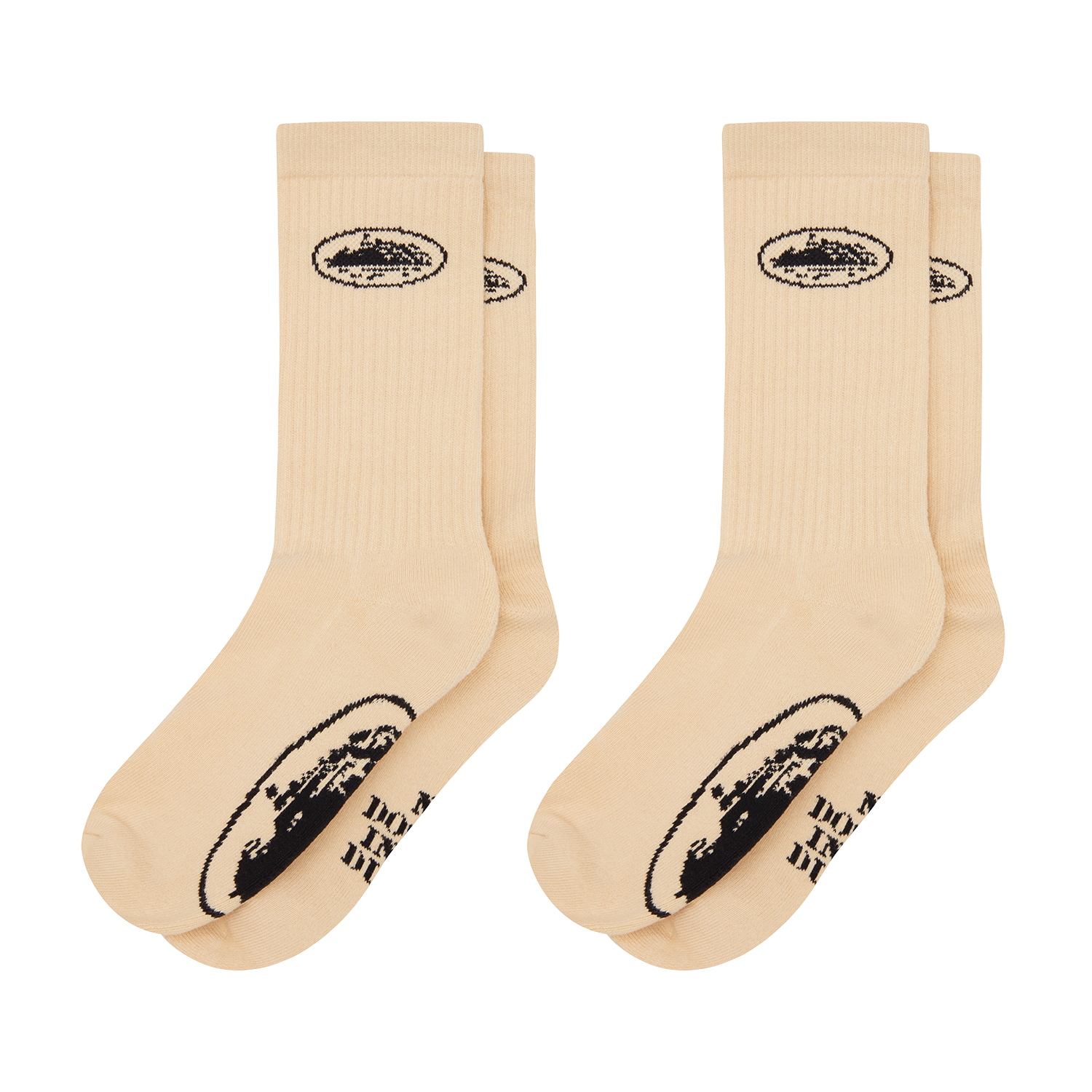 CREME ALCATRAZ SOCKS [2 PACK]