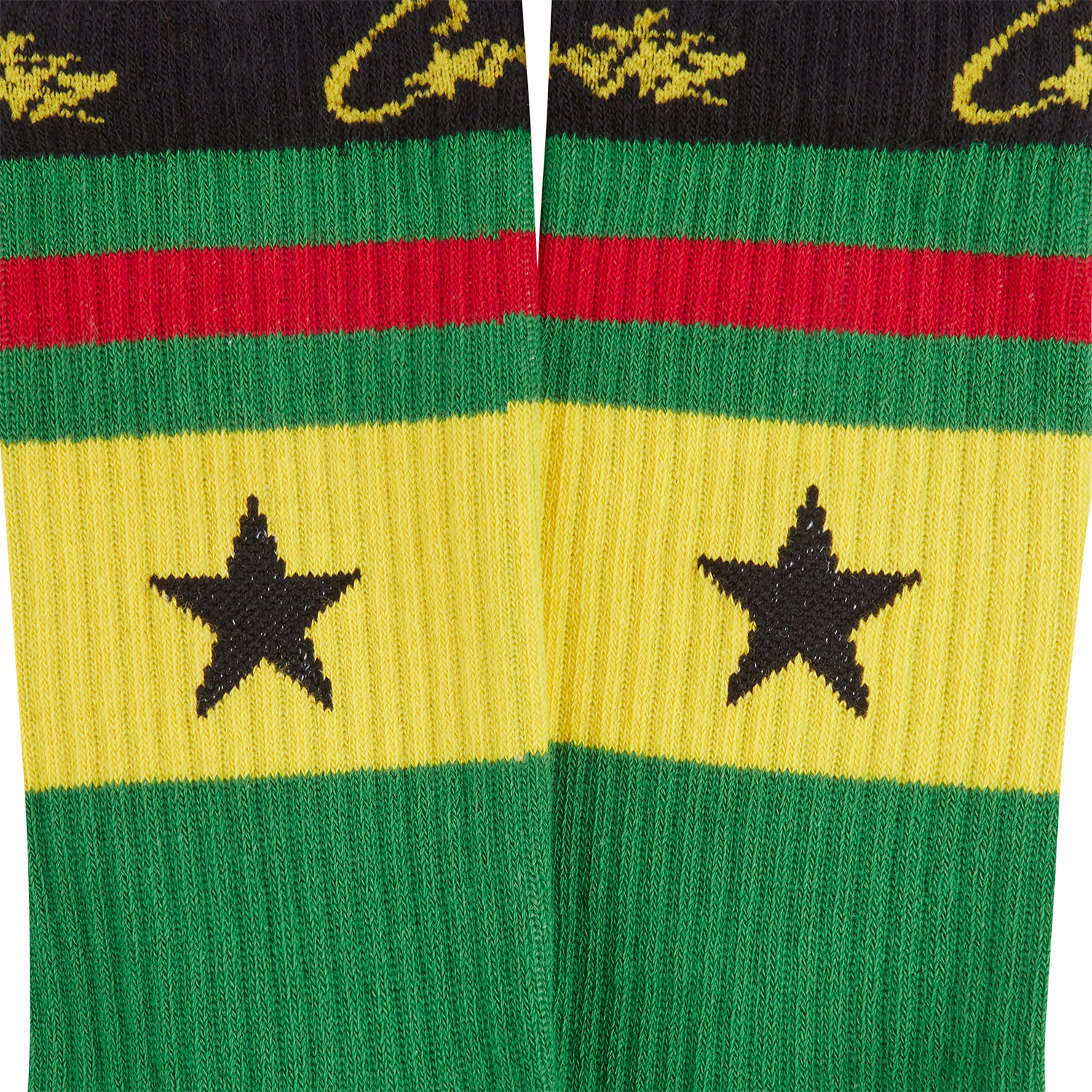 STARZ SOCKS [GREEN AND YELLOW]