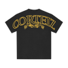 ROYALE HEAVYWEIGHT TEE [BLACK / YELLOW]