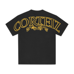 ROYALE HEAVYWEIGHT TEE [BLACK / YELLOW]