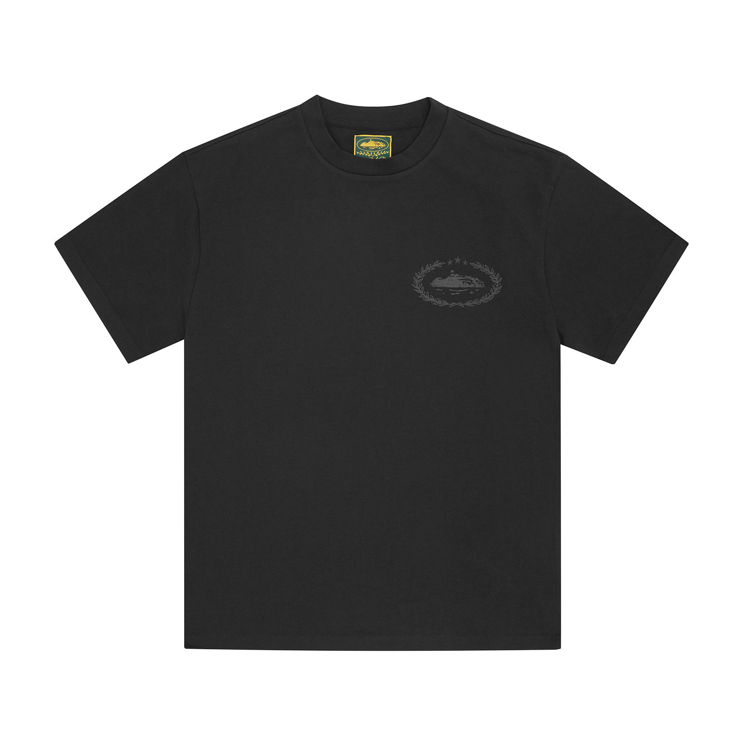 ROYALE HEAVYWEIGHT TEE [BLACK/BLACK]