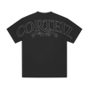 ROYALE HEAVYWEIGHT TEE [BLACK / BLACK]