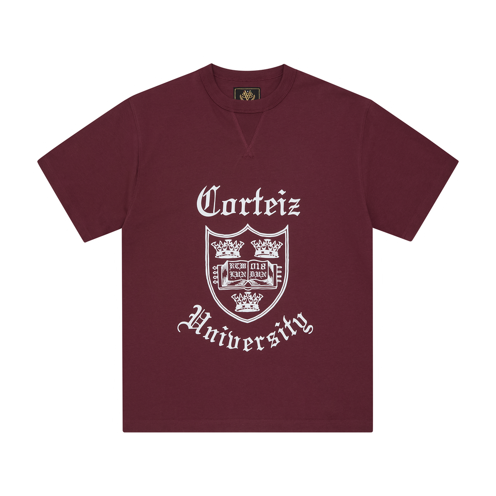 UNI HEAVYWEIGHT TEE [BURGUNDY]