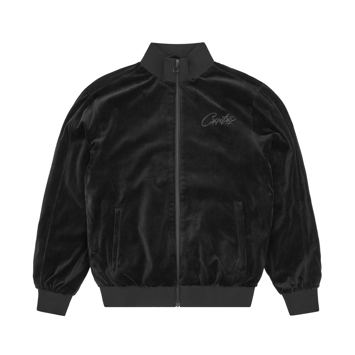 VVS VELOUR JACKET [TRIPLE BLACK]