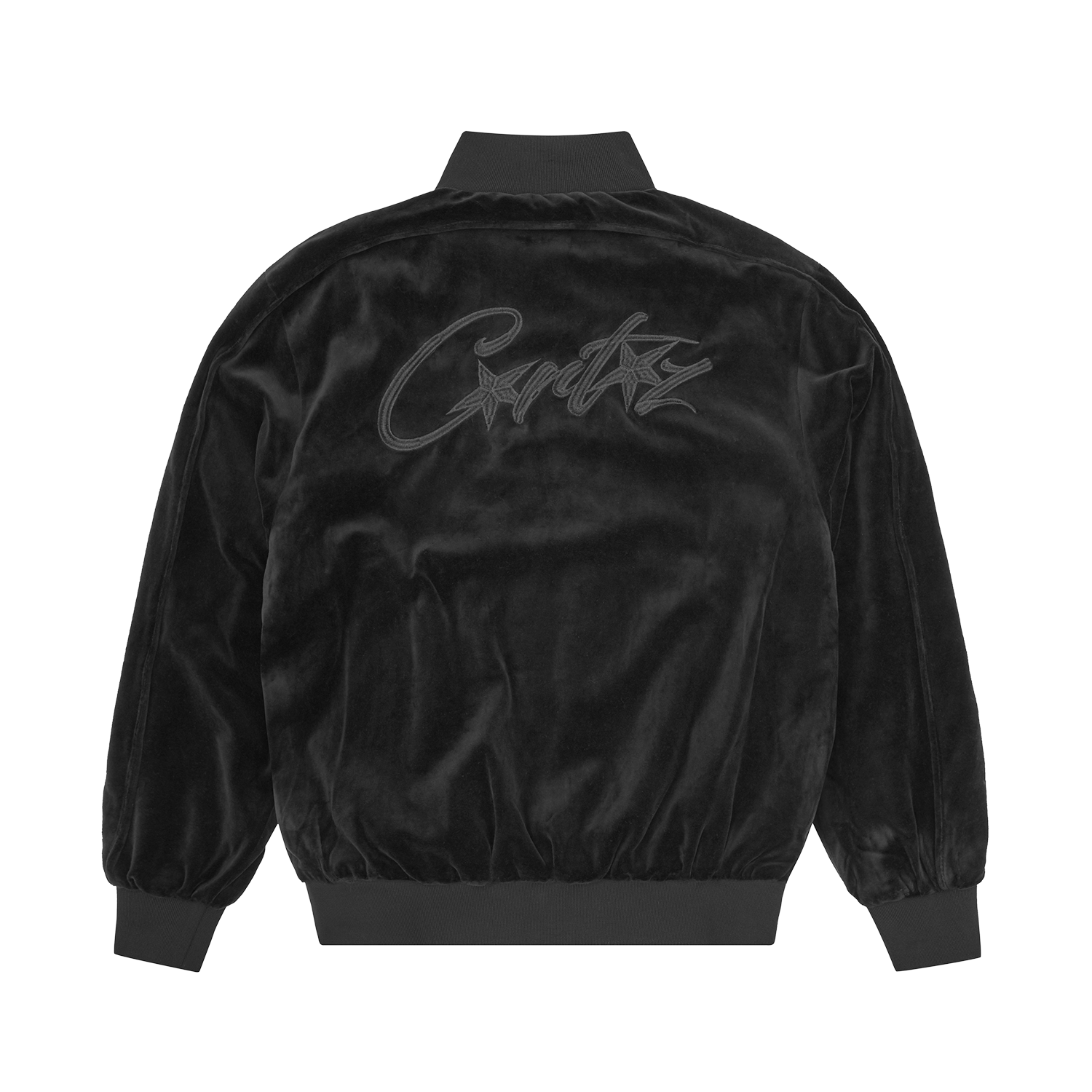 VVS VELOUR JACKET [TRIPLE BLACK]