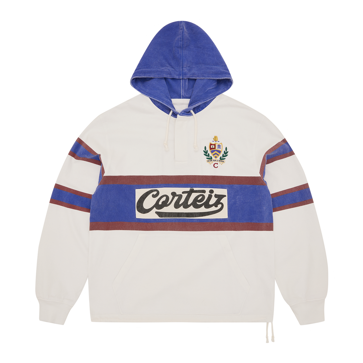 WINGER HOODED RUGBY [OFF WHITE]