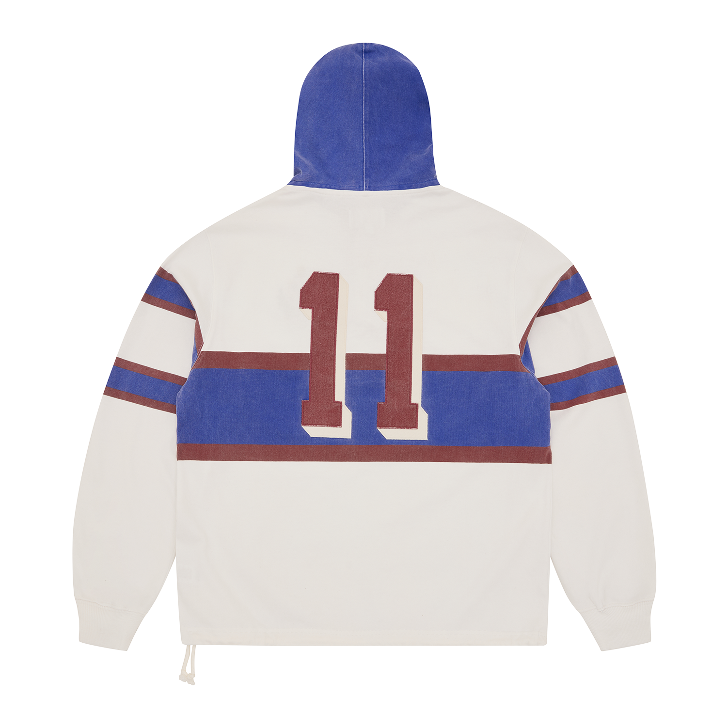 WINGER HOODED RUGBY [OFF WHITE]