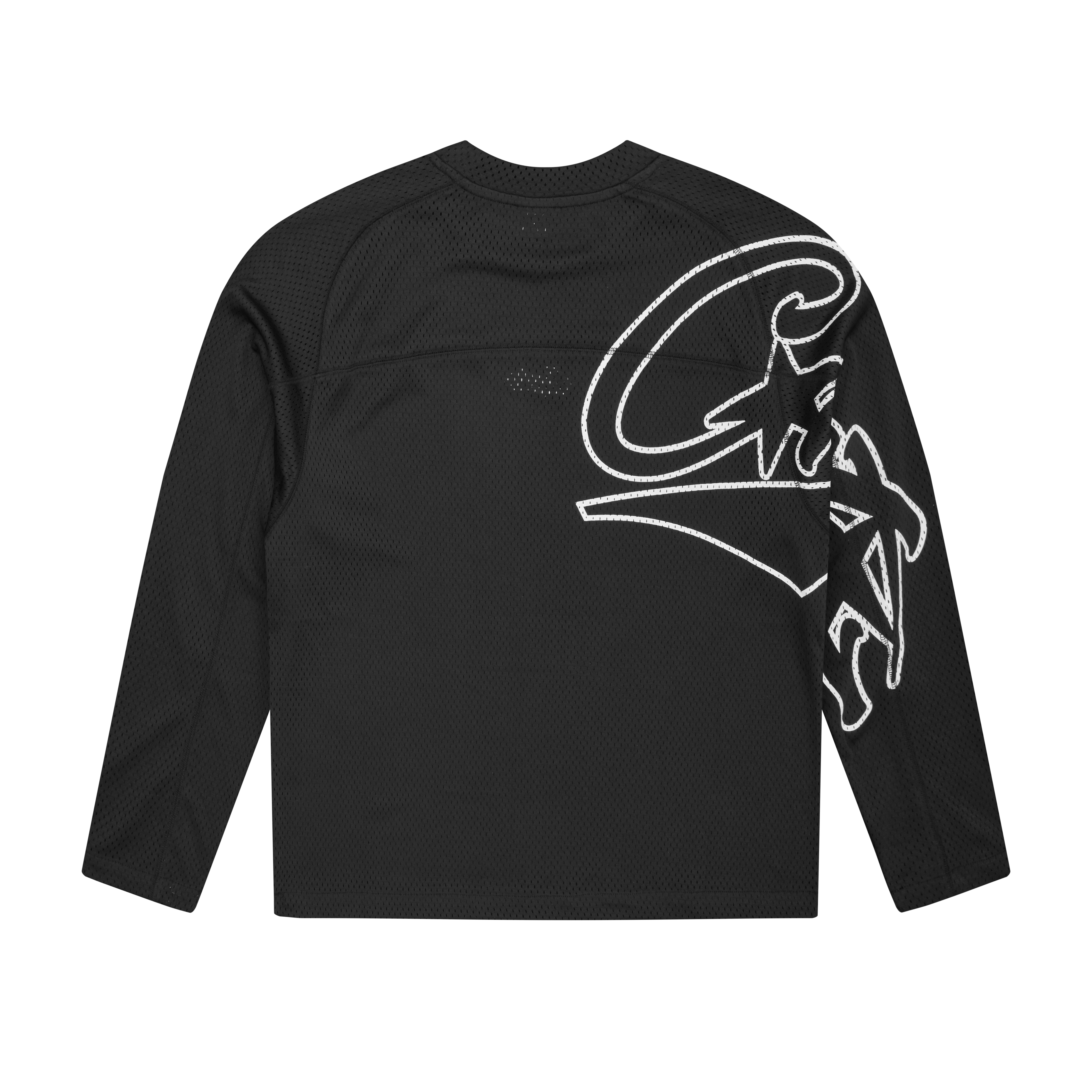 WOOSH MESH LS JERSEY [BLACK]