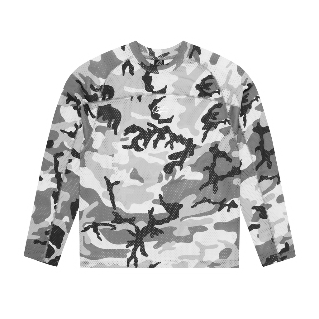 WOOSH MESH LS JERSEY [ARCTIC CAMO]