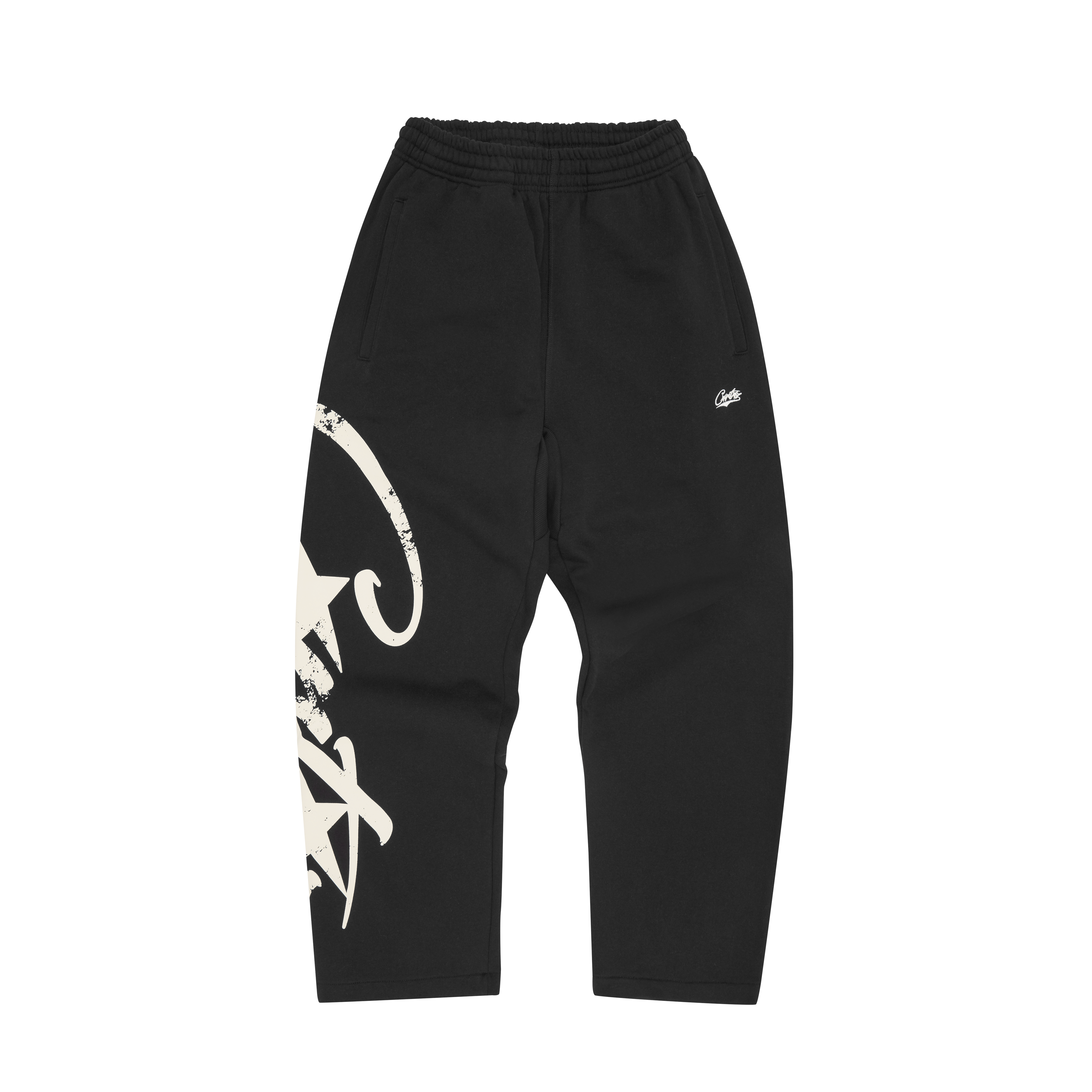 WOOSH OPEN HEM SWEATPANT [BLACK]