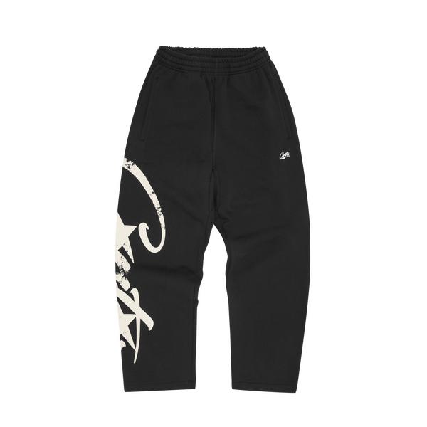 WOOSH OPEN HEM SWEATPANT [BLACK]