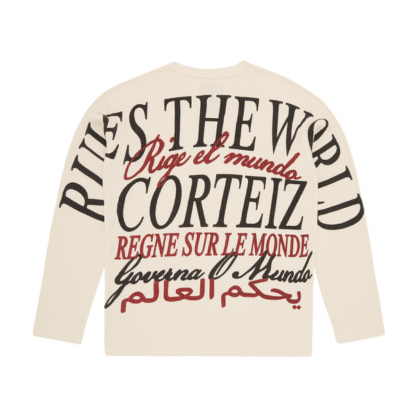 WORLDWIDE WAFFLE THERMAL [CREAM]