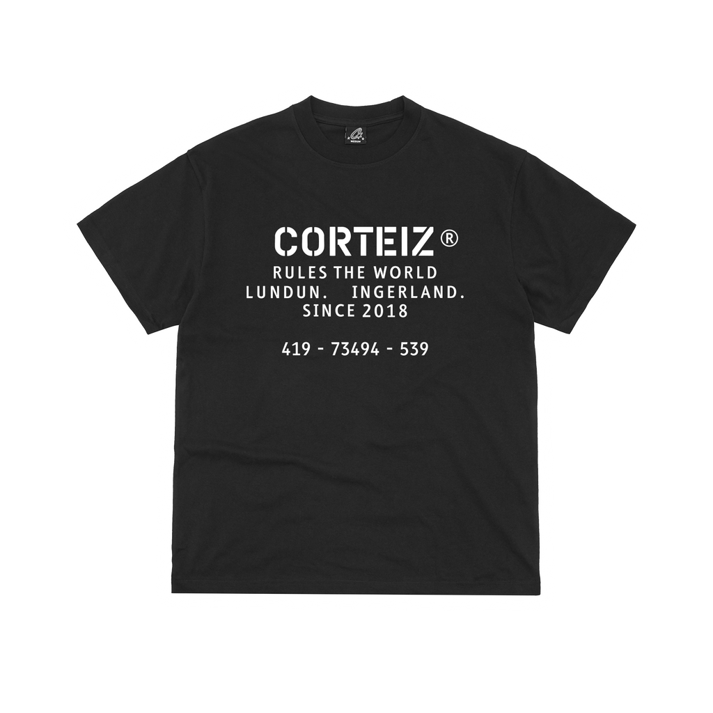 OG STENCIL TEE [BLACK]
