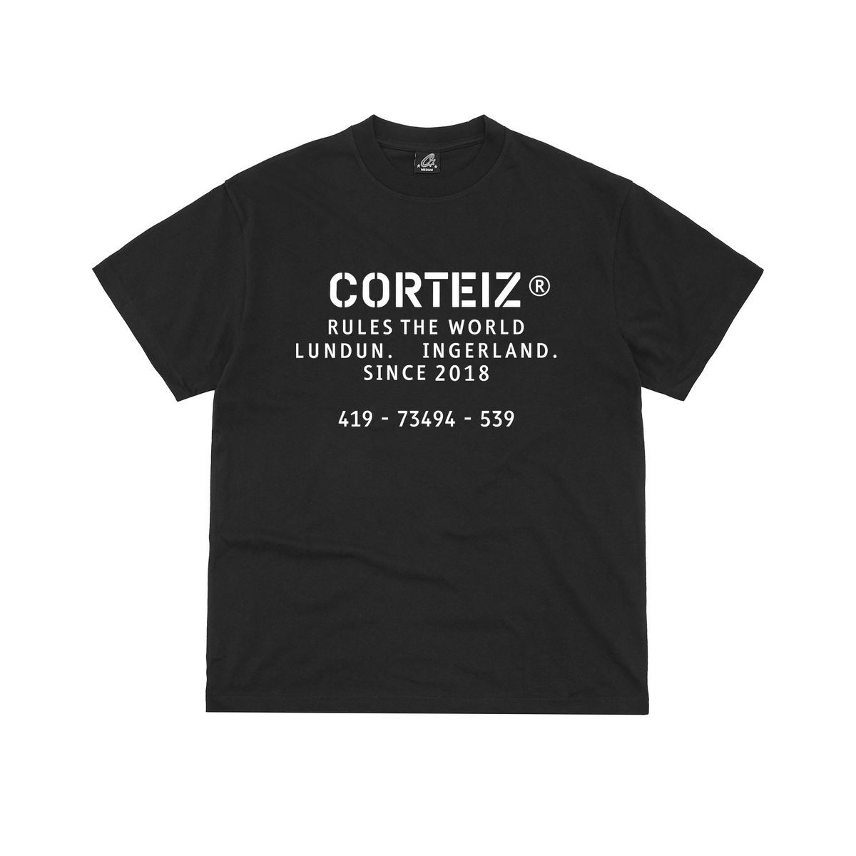 OG STENCIL TEE [BLACK]