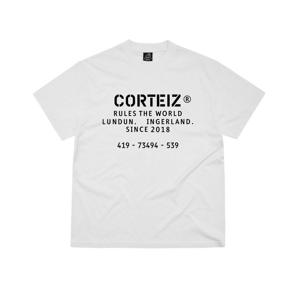 OG STENCIL TEE [WHITE]