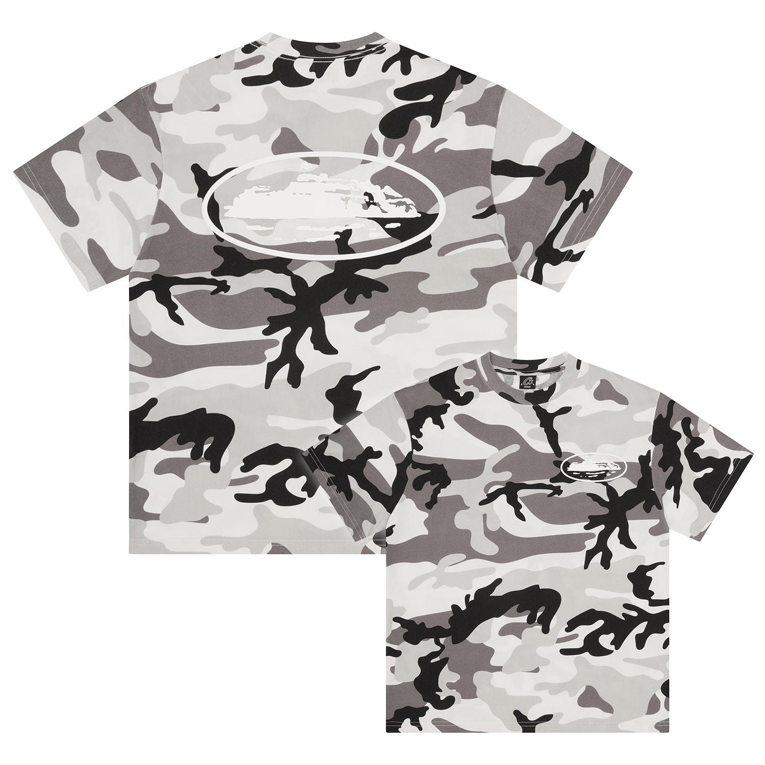 ISLAND PUFF PRINT TEE [ARCTIC CAMO]