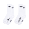 WHITE ALCATRAZ SOCKS [2 PACK]