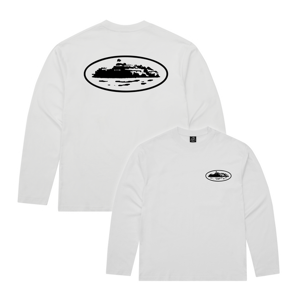 OG ISLAND LS TEE [WHITE]