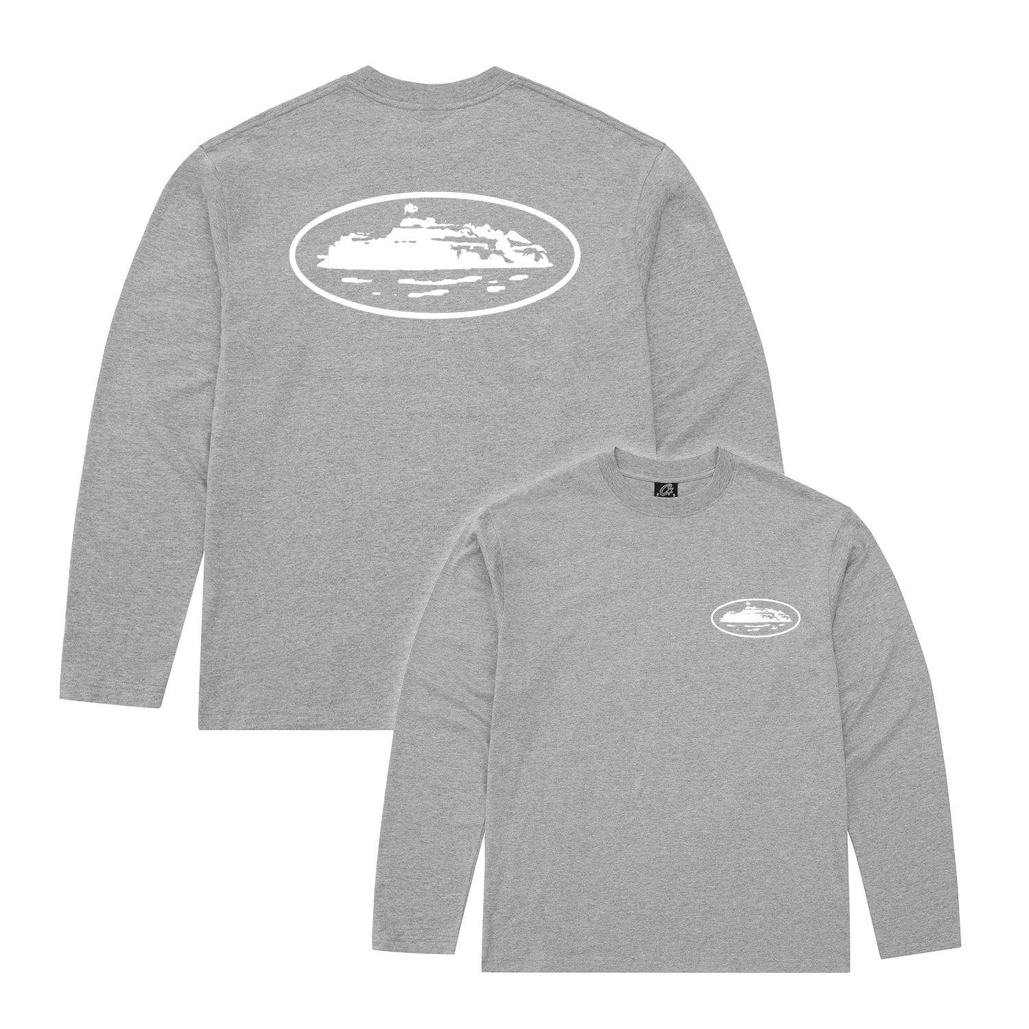 OG ISLAND LS TEE [GREY]
