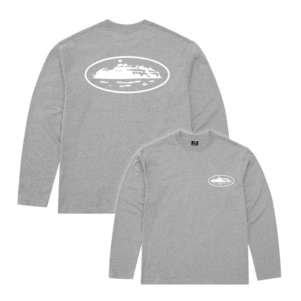 OG ISLAND LS TEE [GREY]