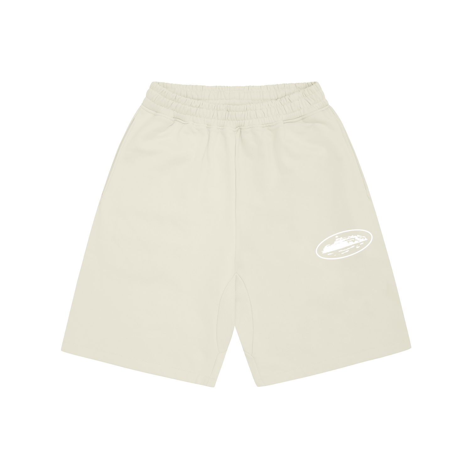 ISLAND PUFF PRINT SWEATSHORT [OFF WHITE]