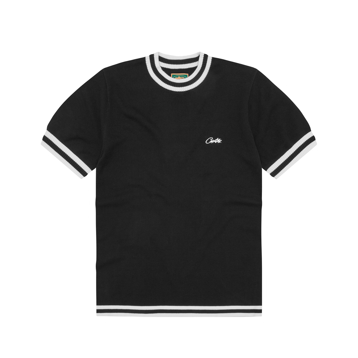 DEALA KNIT TEE [BLACK]