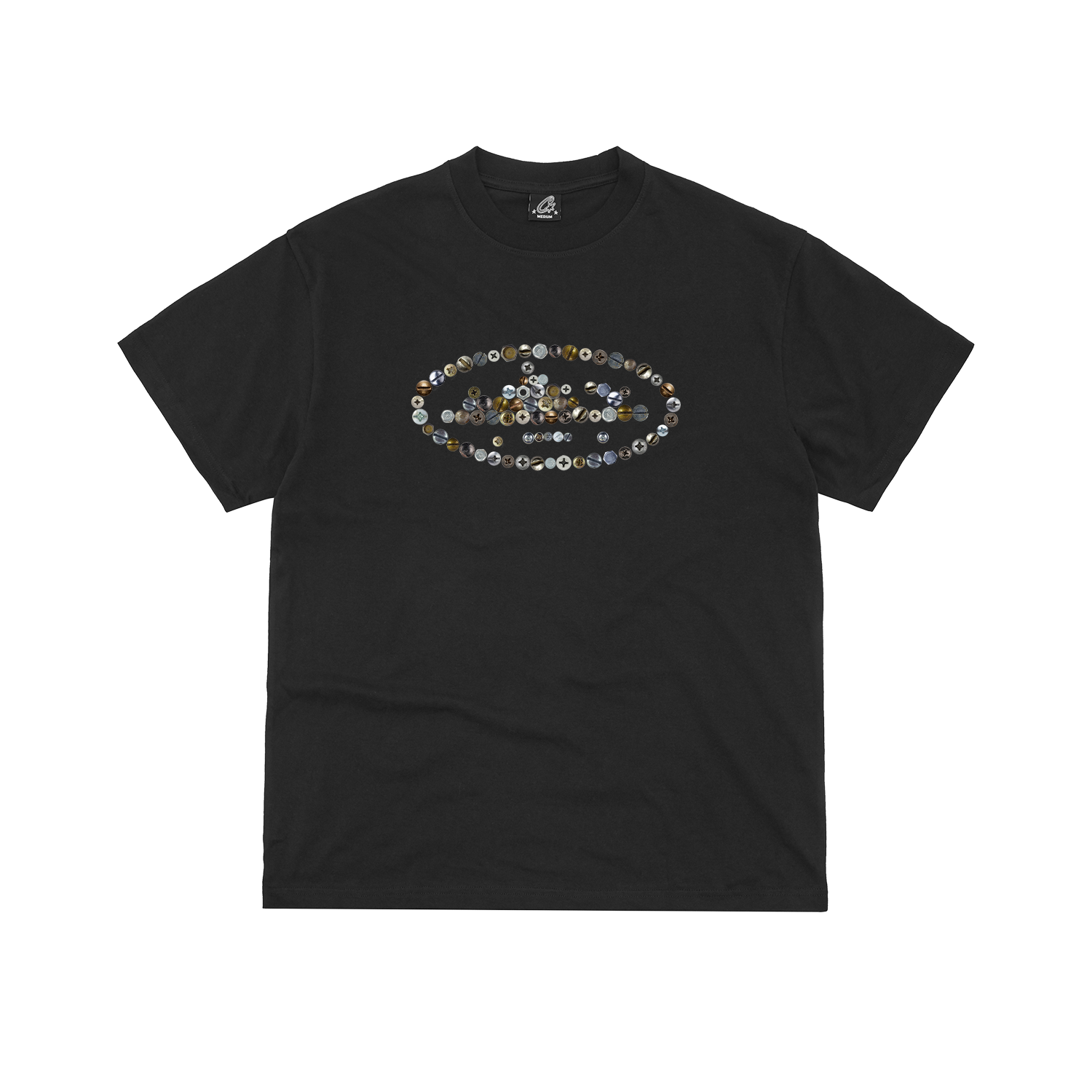 SCREWS ISLAND TEE [BLACK]