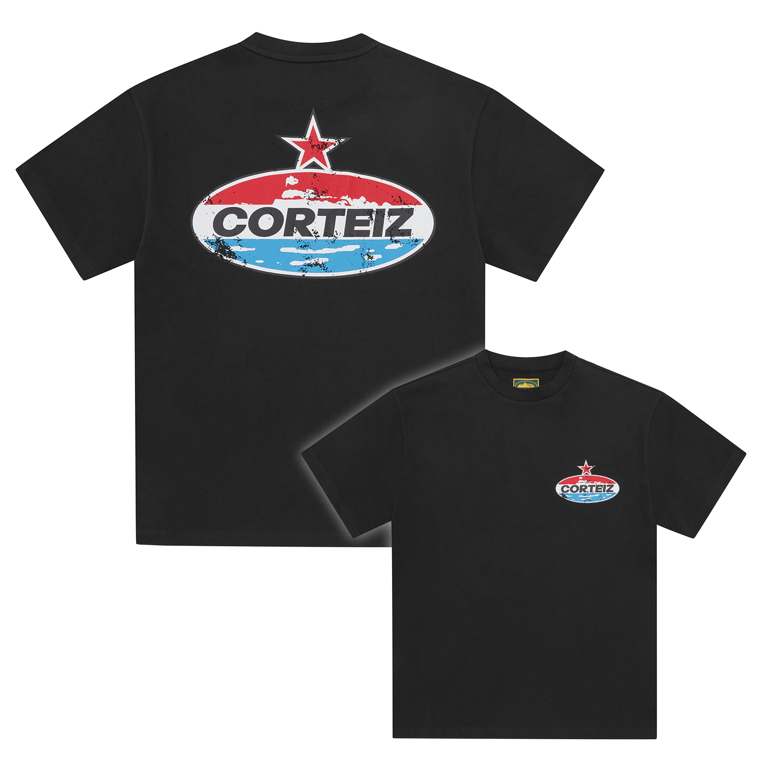 MOTOR HEAVYWEIGHT TEE [BLACK]