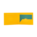 LEATHER CARD HOLDA [YELLOW]