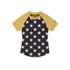 STAR BABY TOP [BLACK & YELLOW]
