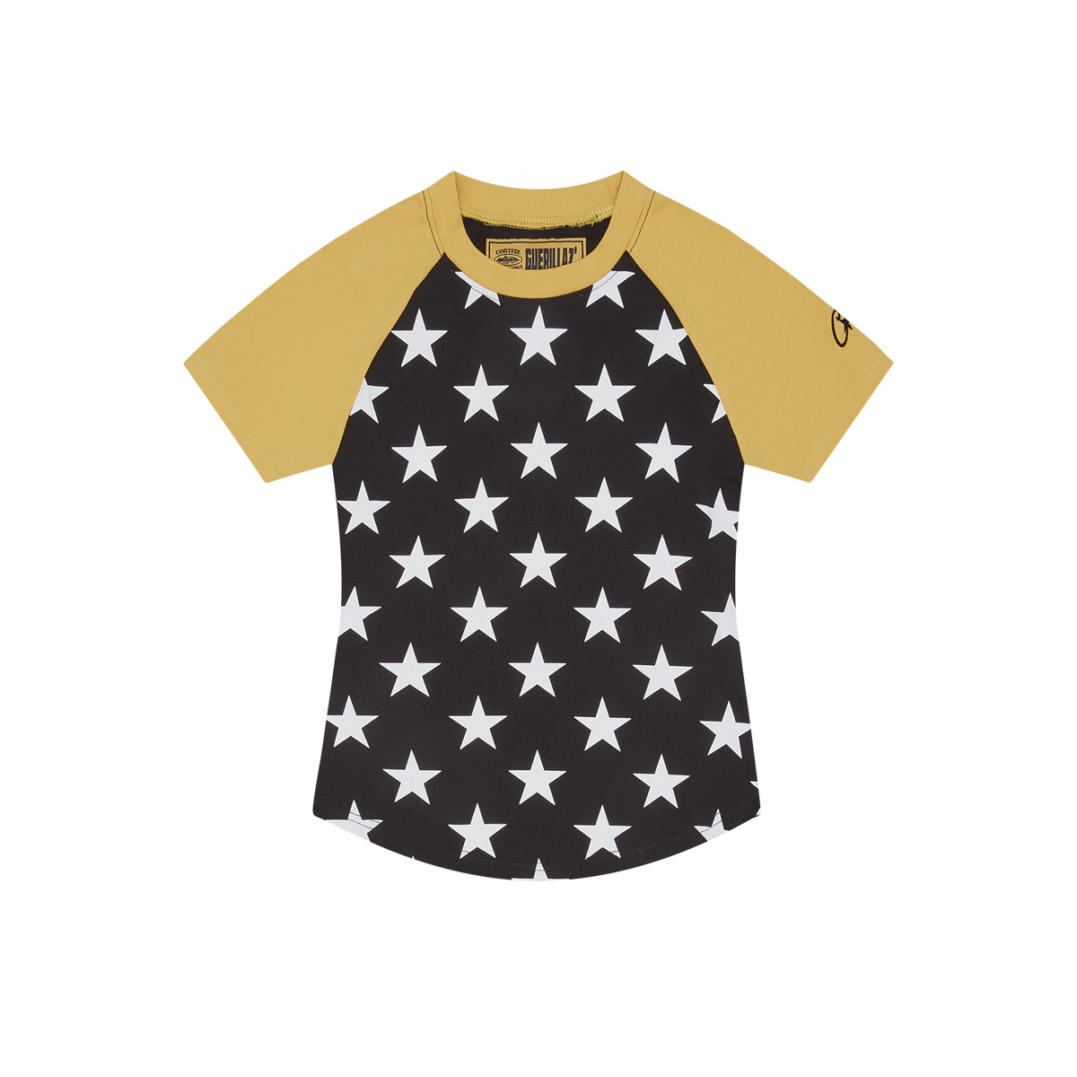 STAR BABY TOP [BLACK & YELLOW]