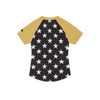 STAR BABY TOP [BLACK & YELLOW]