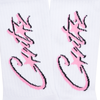 ALLSTARZ SOCKS [WHITE & PINK]